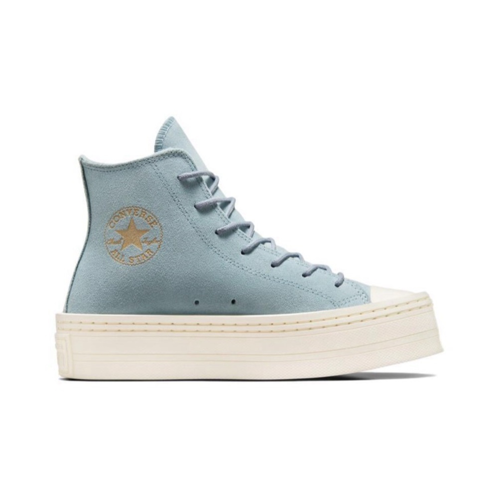 Converse Chuck Taylor All Star Modern Lift Platform High Top Teal Sneakers
